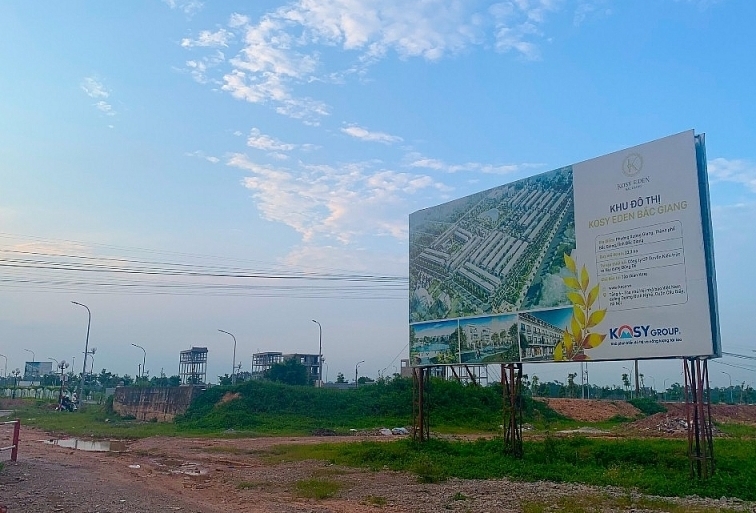 Đề xuất phạt chủ dự án khu đô thị mới Kosy (Bắc Giang) 250 triệu đồng (Ảnh: Xây dựng) 
