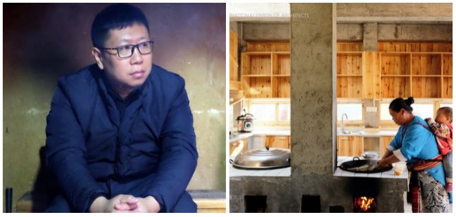 Jiansong Lu (trái), và Bếp của Gia đình 1 (Kitchen of Family 1), một phần của các dự án xóa đói giảm nghèo, tỉnh Hồ Nam, Trung Quốc (2013-2021)