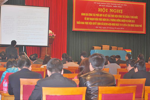Hà Nội: Công bố 35 đồ án quy hoạch năm 2014