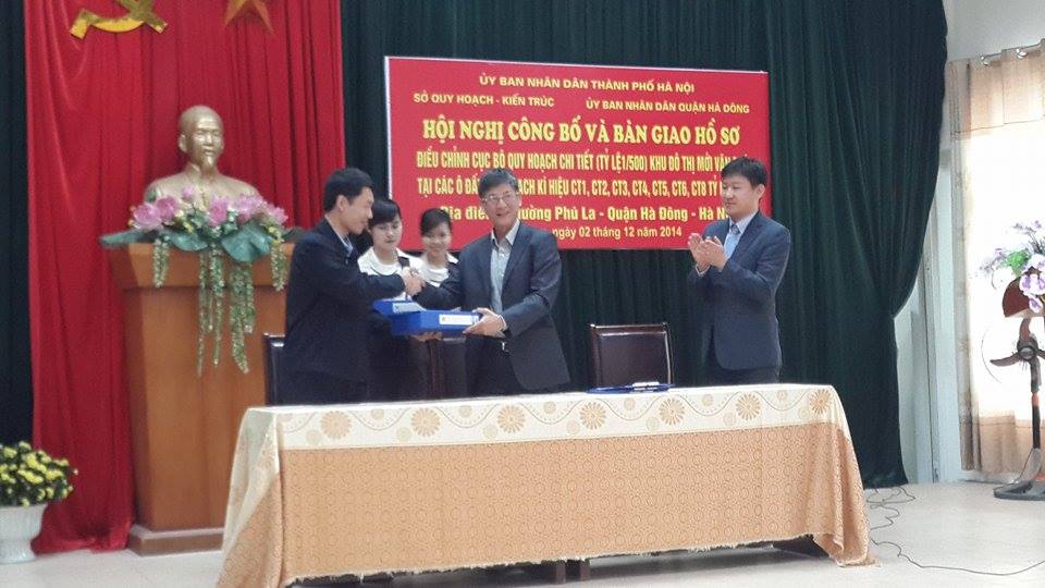 Công bố điều chỉnh cục bộ quy hoạch chi tiết ĐTM Văn Phú