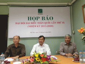 Họp báo Đại hội Đại biểu toàn quốc lần thứ IX Hội KTS Việt Nam (nhiệm kỳ 2015-2020)