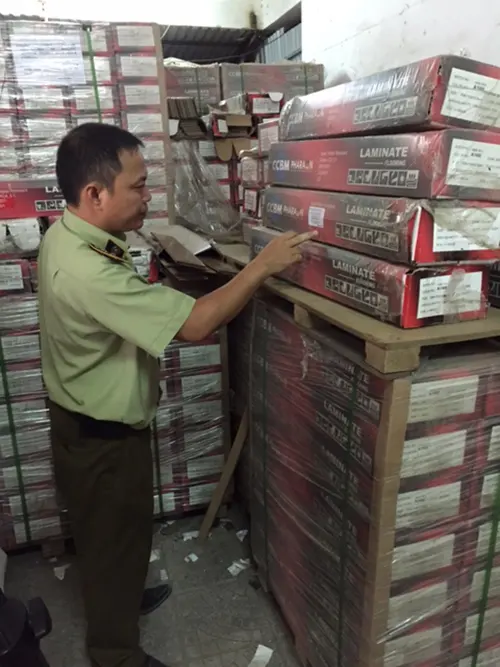 “Phù phép” vật liệu xây dựng Trung Quốc thành hàng nhập từ Đức