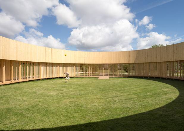 Around Pavilion – Không gian gỗ ngoài trời thoáng đãng