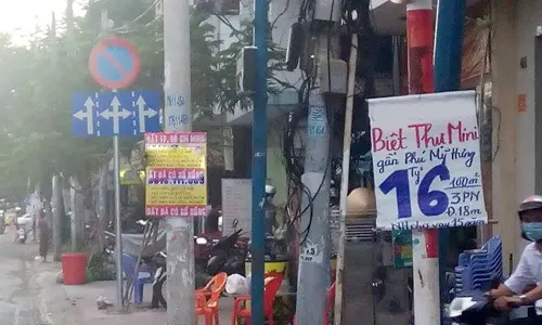 Biệt thự mini giá rẻ rao bán khắp Sài Gòn