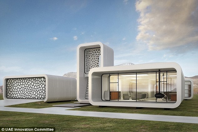 Dubai xây tòa văn phòng đầu tiên trên thế giới bằng in 3D