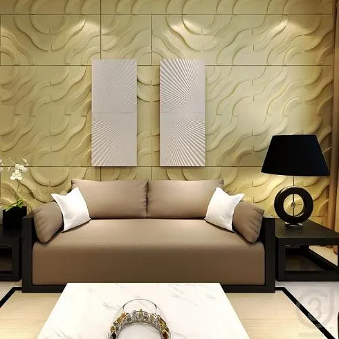 Tấm ốp tường 3D: Giải pháp trang trí cho không gian nhỏ hẹp