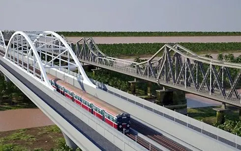 Hà Nội cần thống nhất vị trí cầu đường sắt vượt sông Hồng
