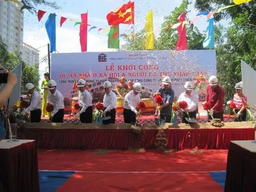 DIC khởi công khu nhà ở xã hội trị giá 130 tỷ đồng