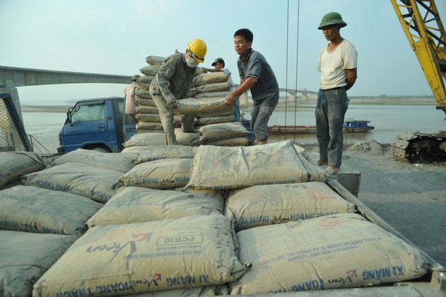 Xuất khẩu xi măng của Việt Nam giảm 26,5%
