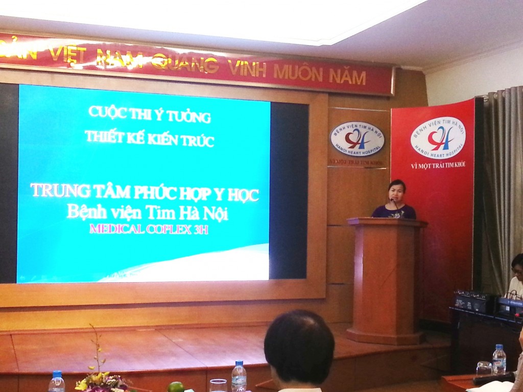 Phát động cuộc thi ý tưởng thiết kế Trung tâm Phức hợp y học Bệnh viện Tim Hà Nội