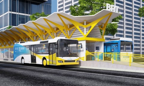 Đầu tư 140 triệu USD xây dựng tuyến xe buýt nhanh số 1