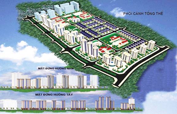 Điều chỉnh tổng thể quy hoạch chi tiết KĐTM Thịnh Liệt