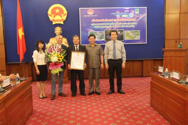 Công bố và trao giải Cuộc thi phương án thiết kế kiến trúc Khu liên hợp thể thao tỉnh Vĩnh Phúc