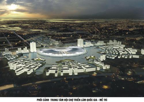 Quy hoạch xây dựng Trung tâm Hội chợ triển lãm quốc gia tại Cổ Loa