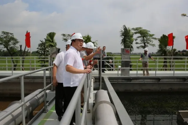 Bắc Ninh: Khánh thành Nhà máy xử lý nước thải Từ Sơn