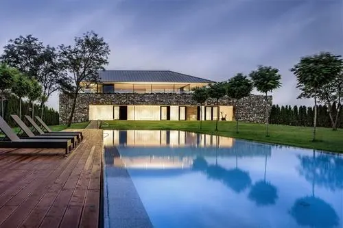Biệt thự có thiết kế độc đáo với góc nhìn 360 độ