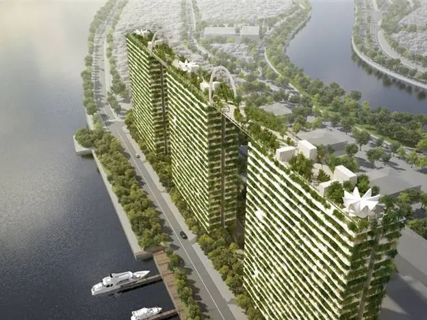 Sự bùng nổ của kiến trúc cây xanh