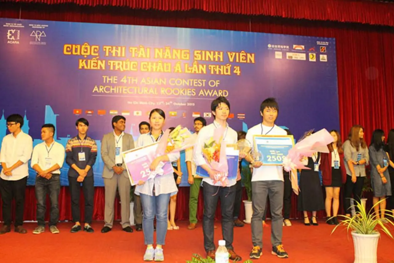 Việt Nam lọt top cuộc thi “Tài năng sinh viên kiến trúc châu Á”