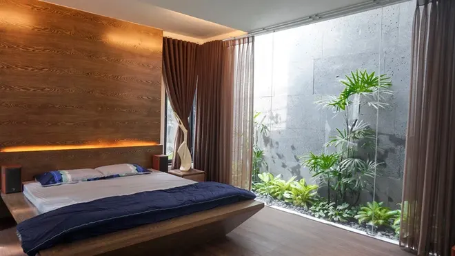 Ngôi nhà trong hẻm Sài Gòn với vườn xanh mát