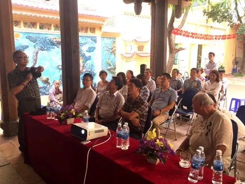 GS.KTS Hoàng Đạo Kính phát biểu tại buổi tọa đàm