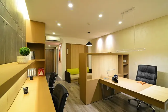 Office-tel mẫu tại Văn phòng giao dịch Novaland, 36 – 38 Nguyễn Văn Trỗi, Q.Phú Nhuận, TP.HCM