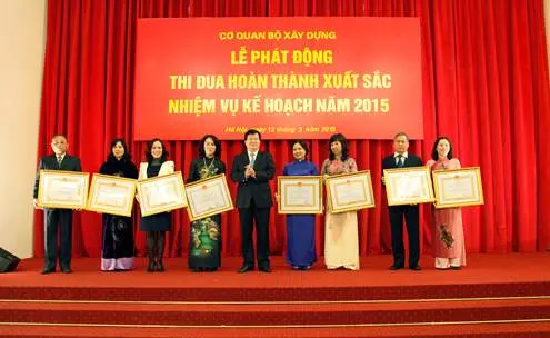 Hướng tới Đại hội thi đua yêu nước ngành xây dựng lần thứ IV