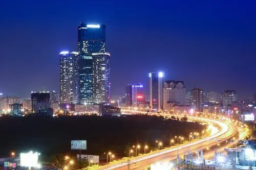 Hà Nội hiện đại nhìn từ trên cao