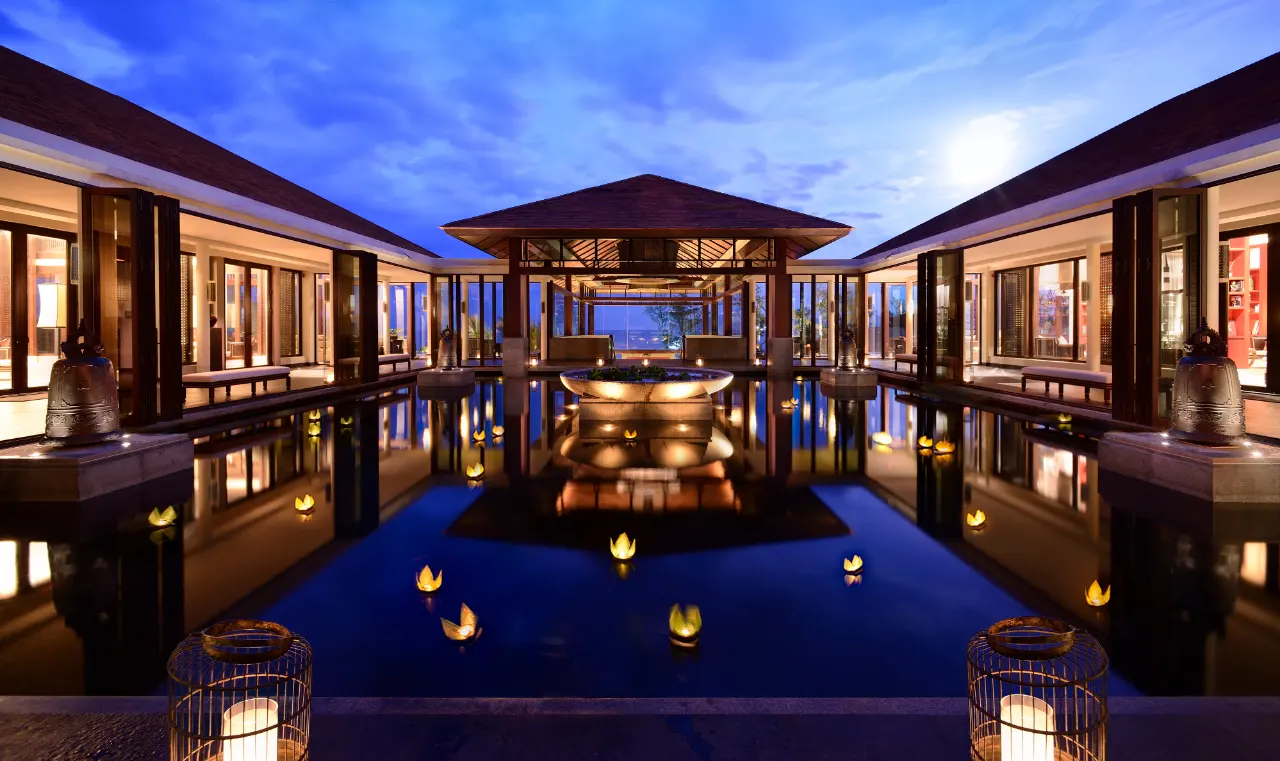 Kiến trúc khu Resort Banyan Tree - Lăng Cô, Huế