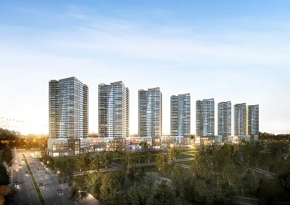 The Sun Avenue nằm ngay mặt tiền Mai Chí Thọ, Q.2, TP.HCM