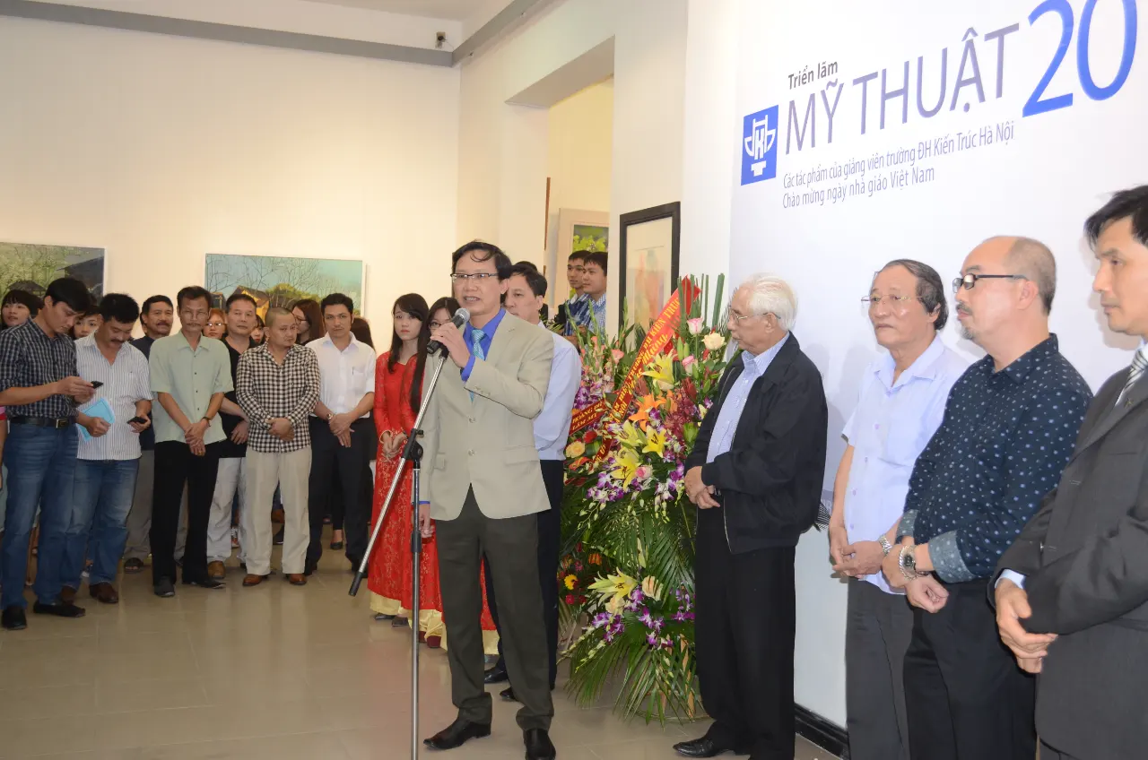 Triển lãm “Mỹ thuật 2015” chào mừng ngày Nhà giáo Việt Nam 20/11