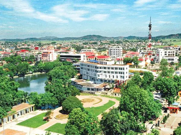Một góc TP Bắc Giang - Ảnh: Internet