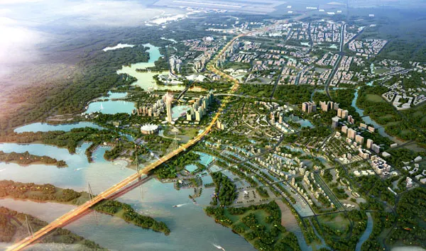 Tòa tháp cao 108 tầng sẽ là điểm nhấn cho trục Nhật Tân – Nội Bài