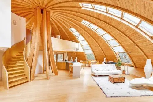 Cấu trúc xoay độc đáo lấy cảm hứng từ UFO