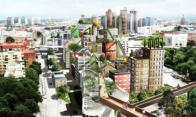 Ý tưởng thiết kế đô thị mới cho Stockholm