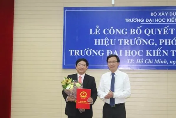 Trường Đại học Kiến trúc TPHCM có tân Hiệu trưởng