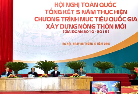 Hội nghị tổng kết 5 năm xây dựng nông thôn mới