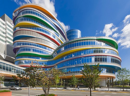 Thiết kế uốn lượn và đầy màu sắc - Tạp chí Kiến trúc Việt NamTạp chí Kiến  trúc Việt Nam