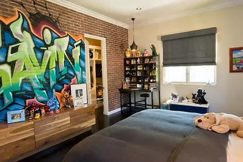 Nội thất phong cách Graffiti mang lại sự sống động cho ngôi nhà