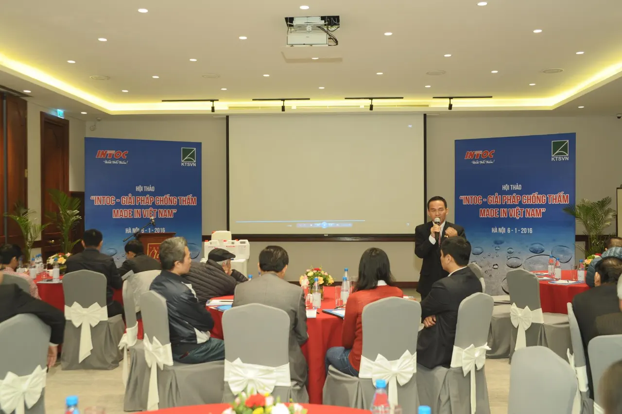 “INTOC – Giải pháp chống thấm Made in Viet Nam”