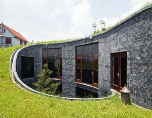Xu hướng sử dụng đá ốp tường cho mặt tiền nhà biệt thự
