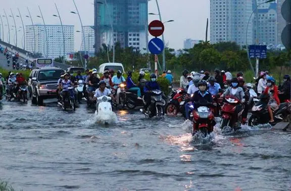 Xóa bỏ tình trạng ngập úng tại các đô thị vào năm 2050