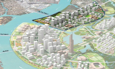 Hơn 3.300 tỷ đồng xây khu dân cư trong Khu đô thị mới Thủ Thiêm