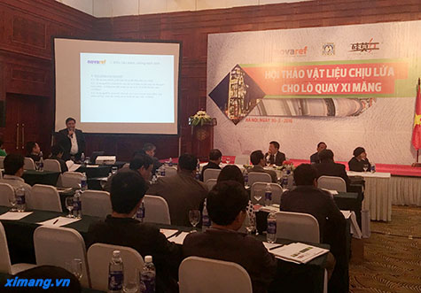 Hiệp hội Xi măng tổ chức Hội thảo Vật liệu chịu lửa cho lò quay xi măng