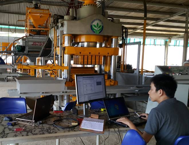 Sản xuất gạch không nung quy mô lớn – Hướng đi mới cho ngành xi măng