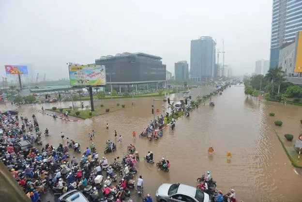 Đến năm 2025, các đô thị không còn tình trạng ngập úng thường xuyên trong mùa mưa