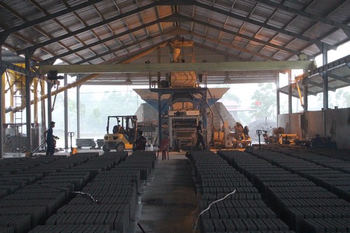 Sản xuất và tiêu thụ gạch không nung ở Thanh Hóa: Khởi sắc