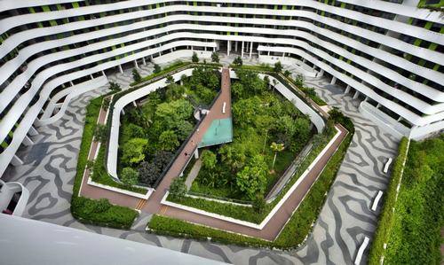 Khu dân cư với thiết kế thụ động tại Singapore