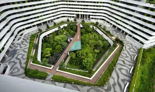 Khu dân cư với thiết kế thụ động tại Singapore