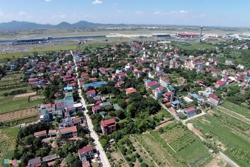 Ngôi làng nằm trong quy hoạch sân bay Nội Bài mở rộng