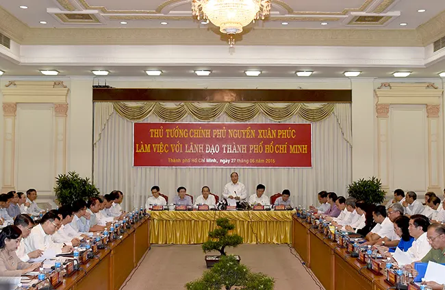 Thủ tướng: TP HCM phải là hòn ngọc chiếu sáng Biển Đông